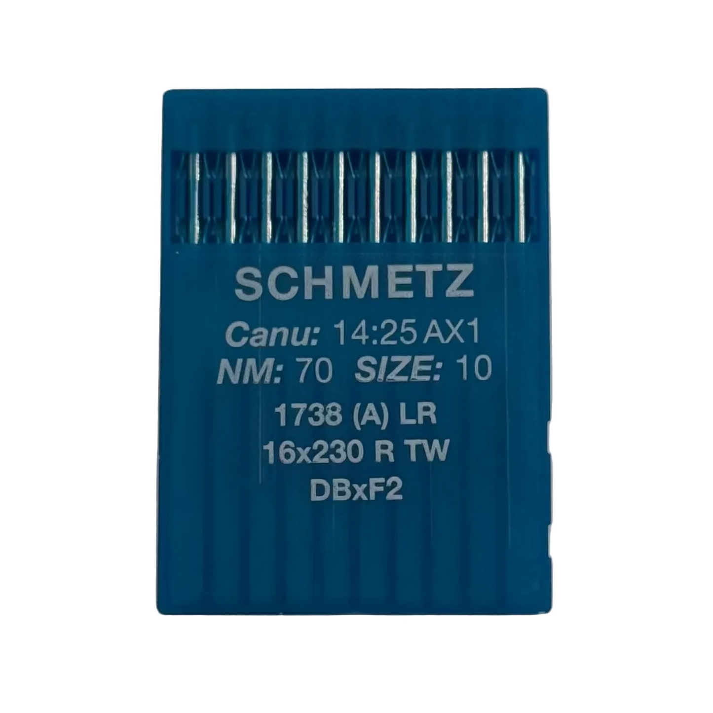 SCHMETZ 1738 Needles for Industrial Sewing Machines | DBx1 LR - for leather (10 pcs.)