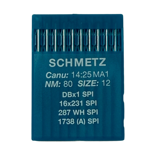Needles for industrial sewing machines SCHMETZ DBx1 SPI – for dense and thin fabrics (10 pcs.)