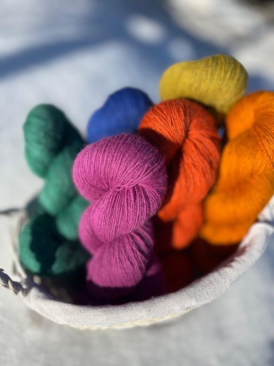 Lõngad Pāces villavabrik 100% meriinovill - 100 g / 470 m