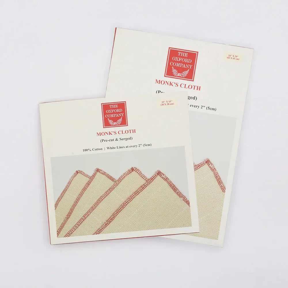 Punch Needle audums Monk’s Cloth – 25 × 25 cm