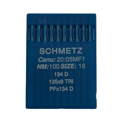 Image des aiguilles pour machines à coudre industrielles SCHMETZ 134 D - cuir (10 pcs) – disponible chez Šarlotes audumi