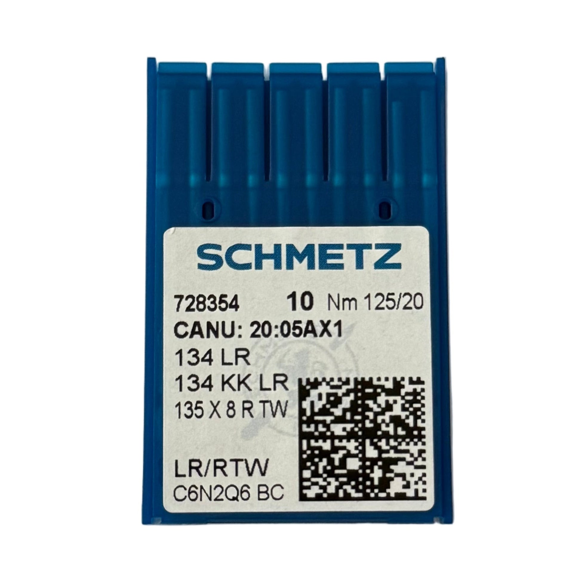 Attēls ar Adatas rūpnieciskajām šujmašīnām SCHMETZ 134 LR - ādai (10gab.) – pieejams Šarlotes audumi