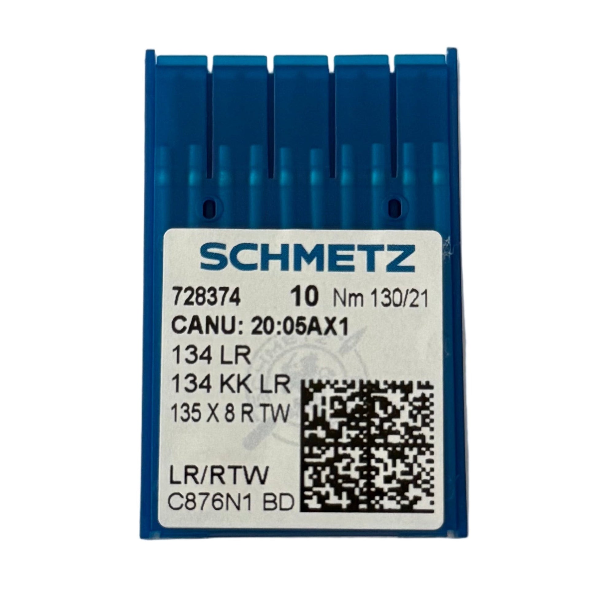 Attēls ar Adatas rūpnieciskajām šujmašīnām SCHMETZ 134 LR - ādai (10gab.) – pieejams Šarlotes audumi