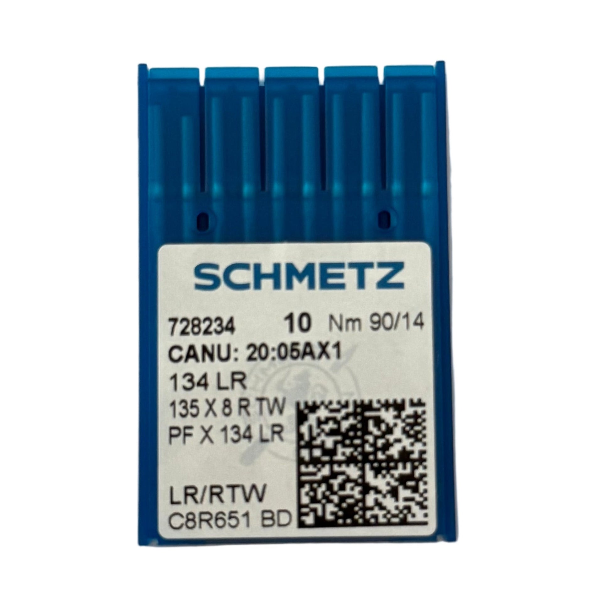 Attēls ar Adatas rūpnieciskajām šujmašīnām SCHMETZ 134 LR - ādai (10gab.) – pieejams Šarlotes audumi