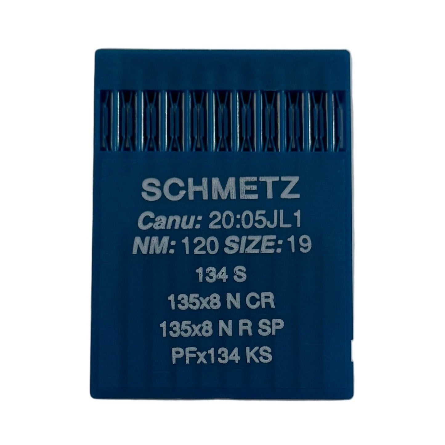 Attēls ar Adatas rūpnieciskajām šujmašīnām SCHMETZ 134 S - ādai (10gab.) – pieejams Šarlotes audumi