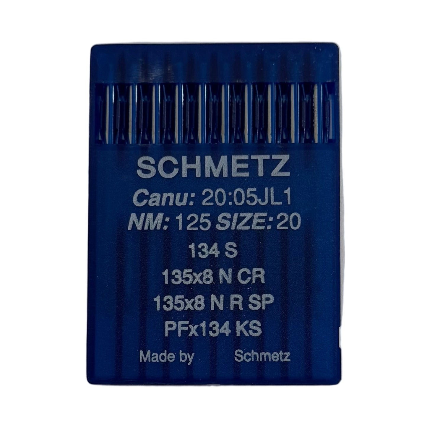 Attēls ar Adatas rūpnieciskajām šujmašīnām SCHMETZ 134 S - ādai (10gab.) – pieejams Šarlotes audumi