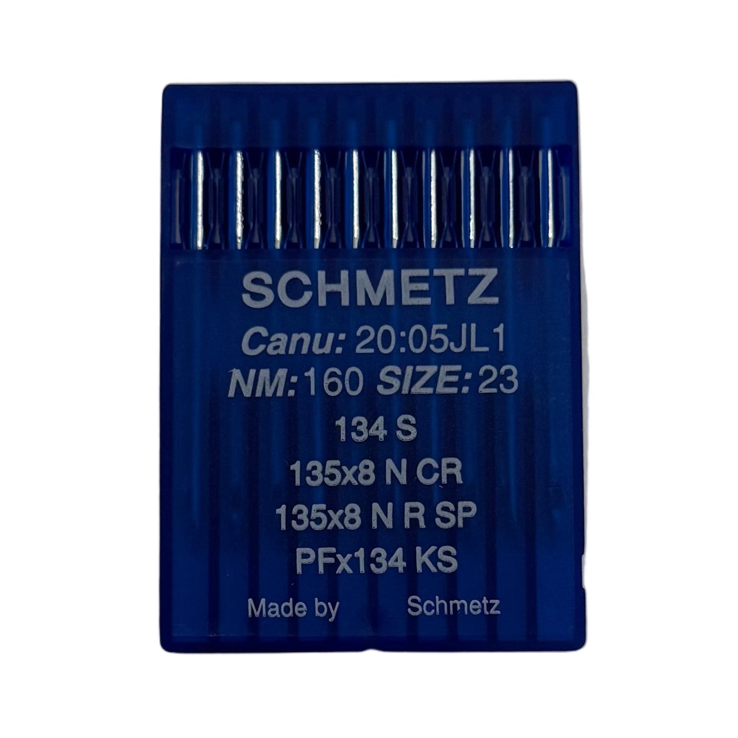 Attēls ar Adatas rūpnieciskajām šujmašīnām SCHMETZ 134 S - ādai (10gab.) – pieejams Šarlotes audumi