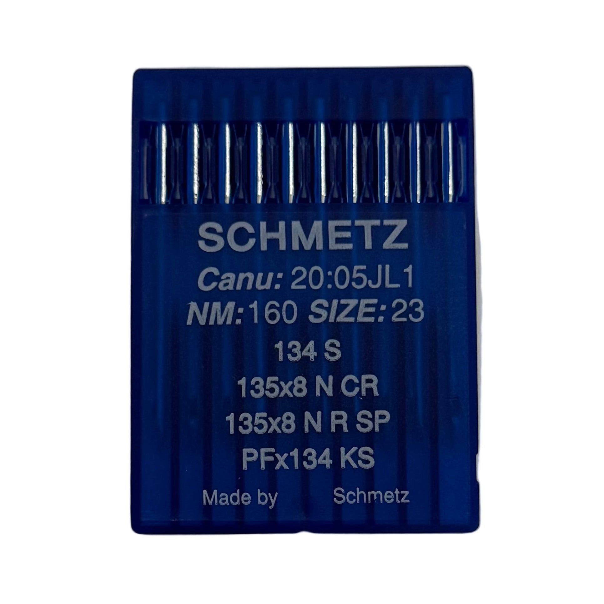 Attēls ar Adatas rūpnieciskajām šujmašīnām SCHMETZ 134 S - ādai (10gab.) – pieejams Šarlotes audumi