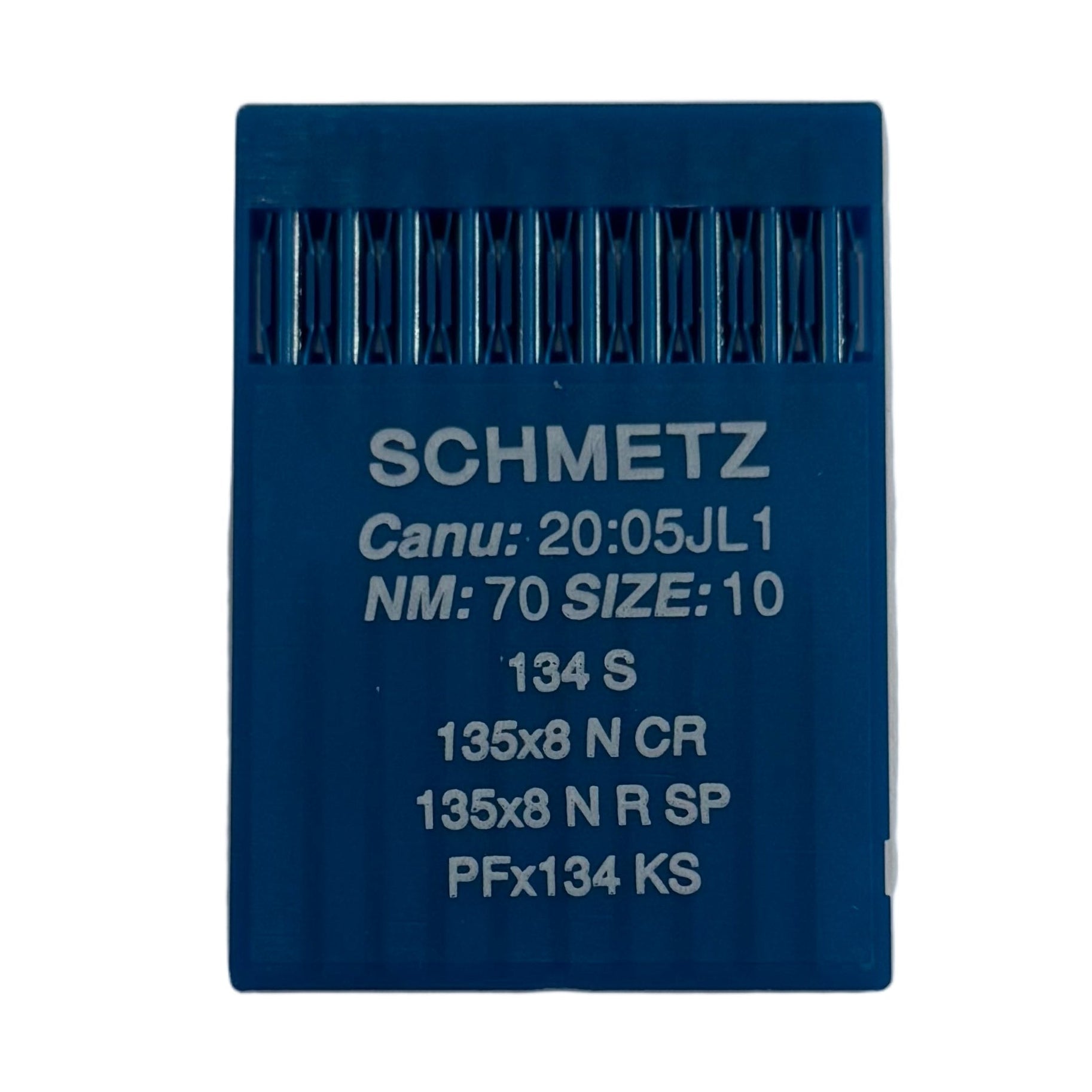 Attēls ar Adatas rūpnieciskajām šujmašīnām SCHMETZ 134 S - ādai (10gab.) – pieejams Šarlotes audumi