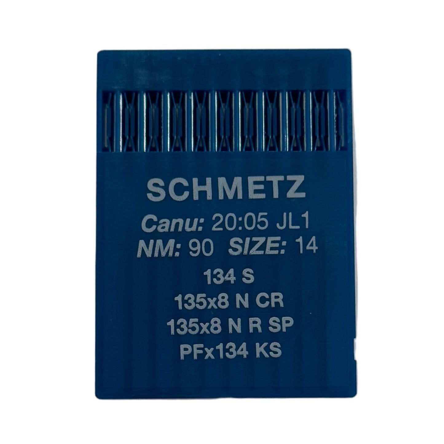 Attēls ar Adatas rūpnieciskajām šujmašīnām SCHMETZ 134 S - ādai (10gab.) – pieejams Šarlotes audumi