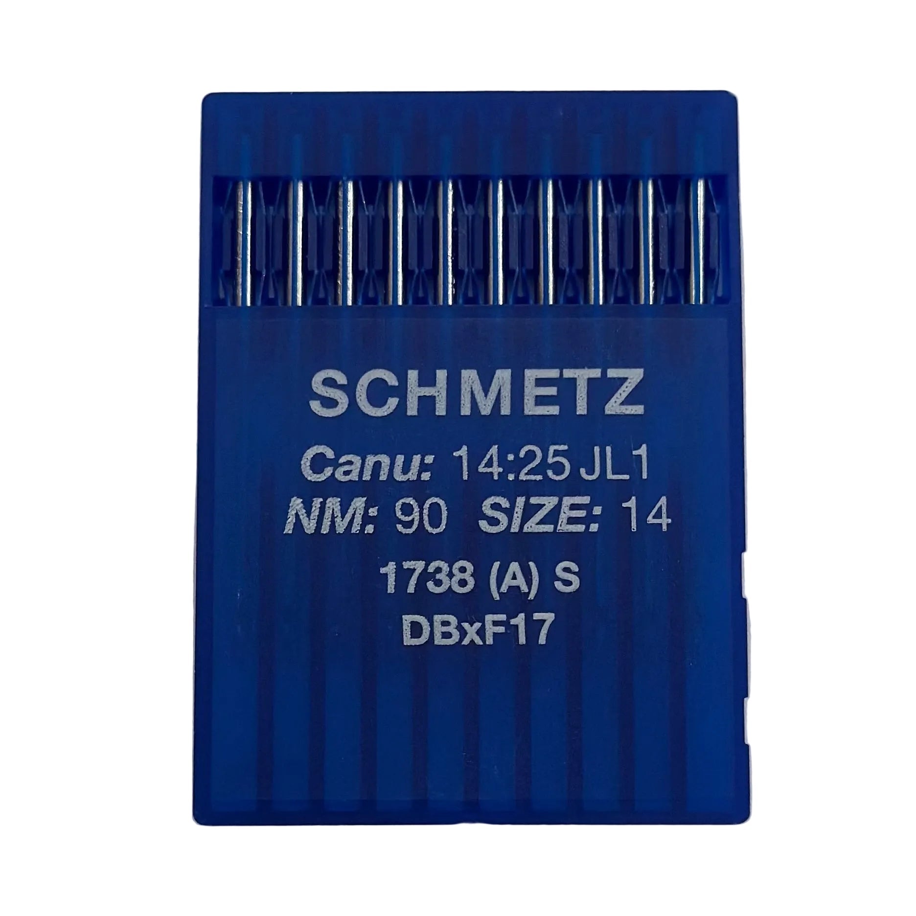 Attēls ar Adatas rūpnieciskajām šujmašīnām SCHMETZ DBx1 S - ādai (10gab.) – pieejams Šarlotes audumi