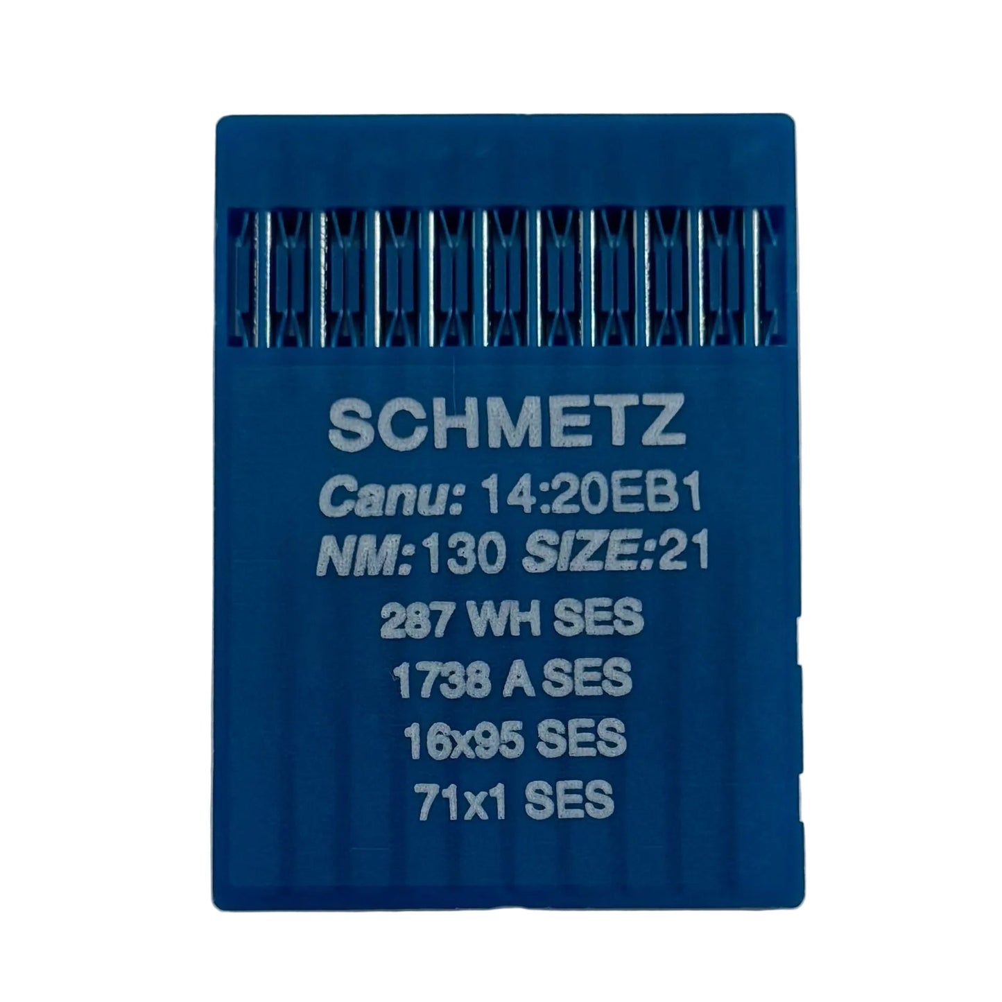 Attēls ar Adatas rūpnieciskajām šujmašīnām SCHMETZ DBx1 SES – trikotāžai un sporta apģērbam (10gab.) – pieejams Šarlotes audumi