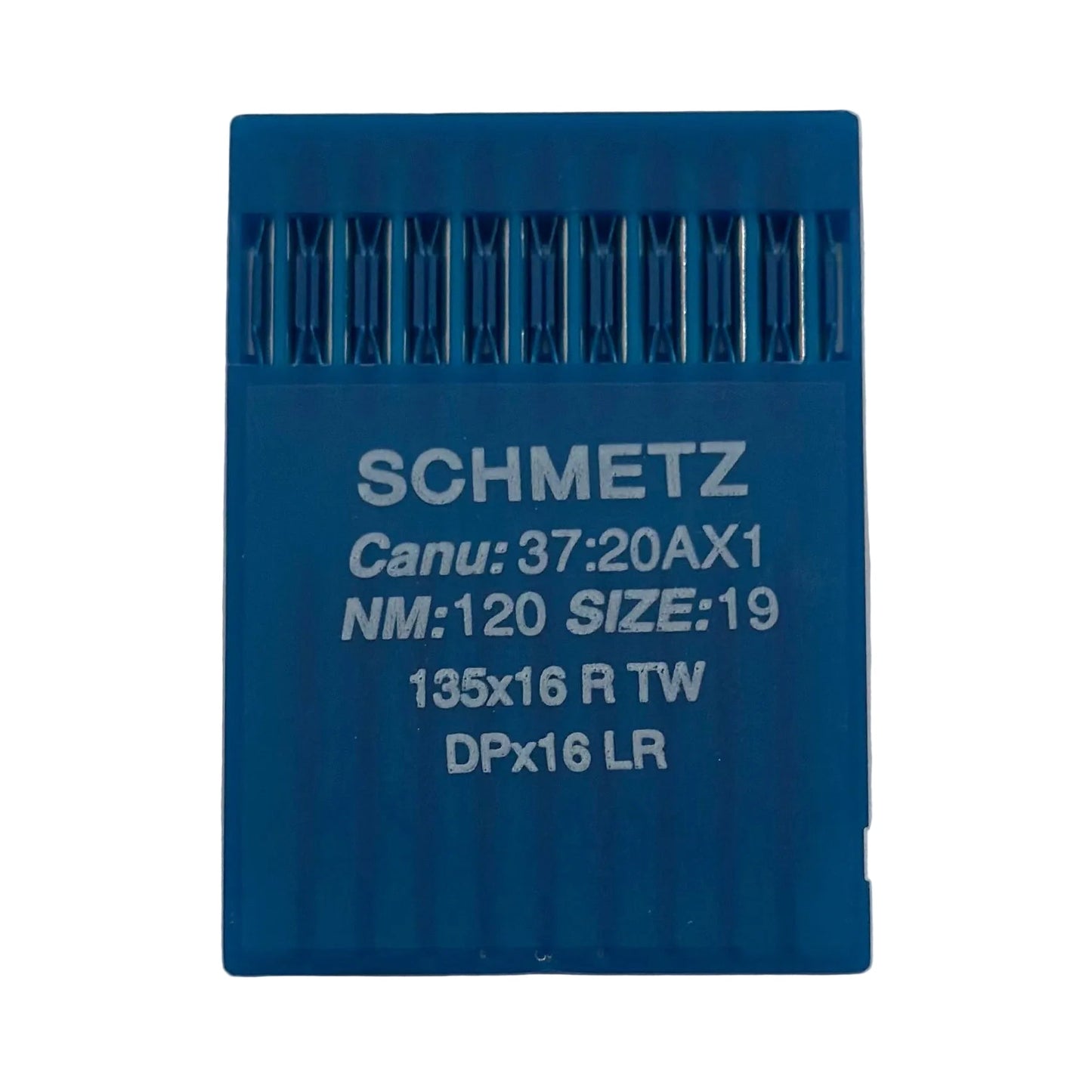 Attēls ar Adatas rūpnieciskajām šujmašīnām SCHMETZ DPx17 LR - ādai (10gab.) – pieejams Šarlotes audumi