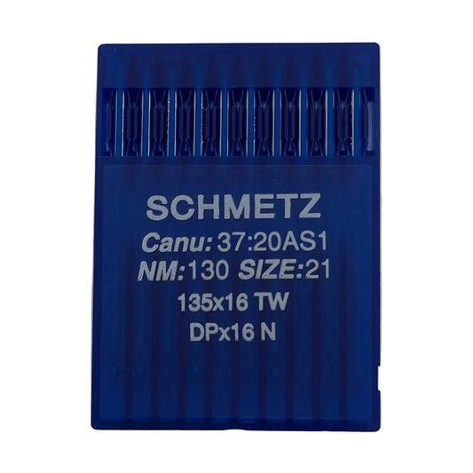 Attēls ar Adatas rūpnieciskajām šujmašīnām SCHMETZ DPx17 S - ādai (10gab.) – pieejams Šarlotes audumi