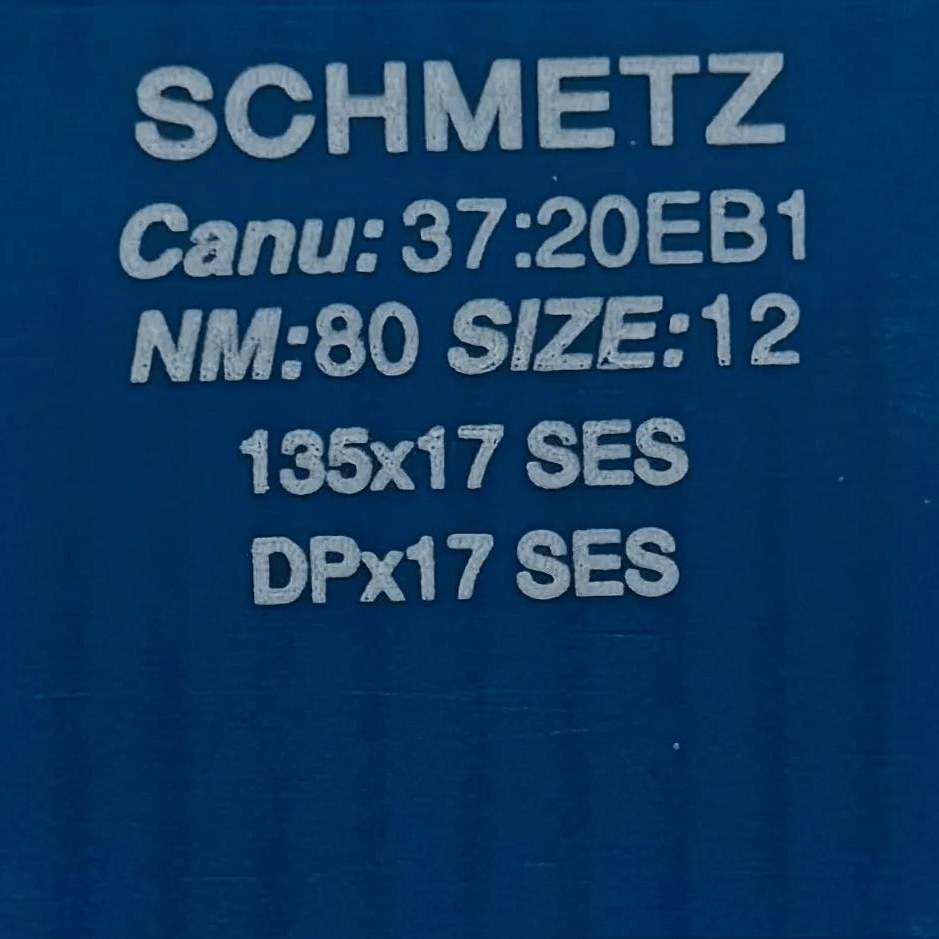 Attēls ar Adatas rūpnieciskajām šujmašīnām SCHMETZ DPX17 SES – trikotāžai un sporta apģērbam (10gab.) – pieejams Šarlotes audumi