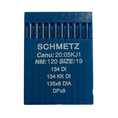 Image des aiguilles pour machines à coudre industrielles SCHMETZ DPx5 DI – pour cuir (10 pièces) – disponibles chez Šarlotes audumi
