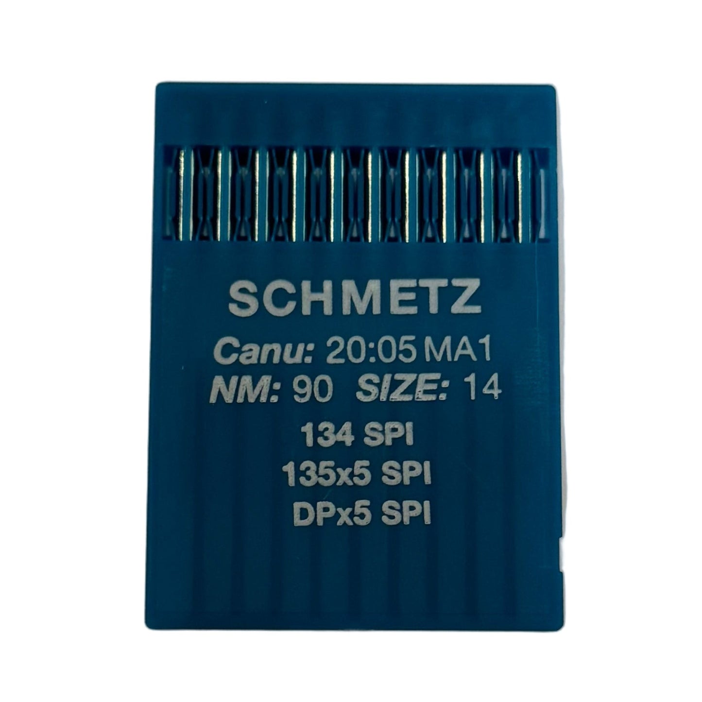 Attēls ar Adatas rūpnieciskajām šujmašīnām SCHMETZ DPx5 SPI – blīviem un plāniem audumiem (10gab.) – pieejams Šarlotes audumi