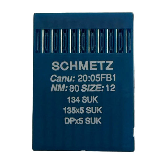 Attēls ar Adatas rūpnieciskajām šujmašīnām SCHMETZ DPx5 SUK – trikotāžai un džinsam (10gab.) – pieejams Šarlotes audumi