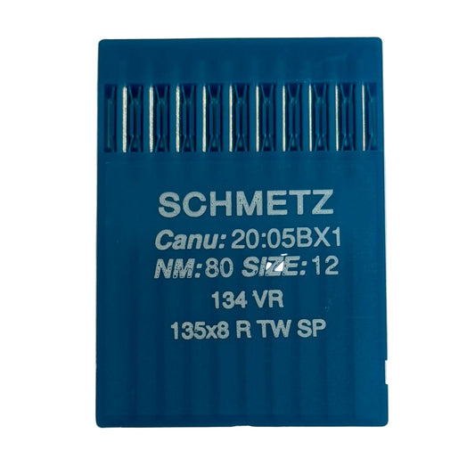 Attēls ar Adatas rūpnieciskajām šujmašīnām SCHMETZ DPx5 VR - ādai (10gab.) – pieejams Šarlotes audumi