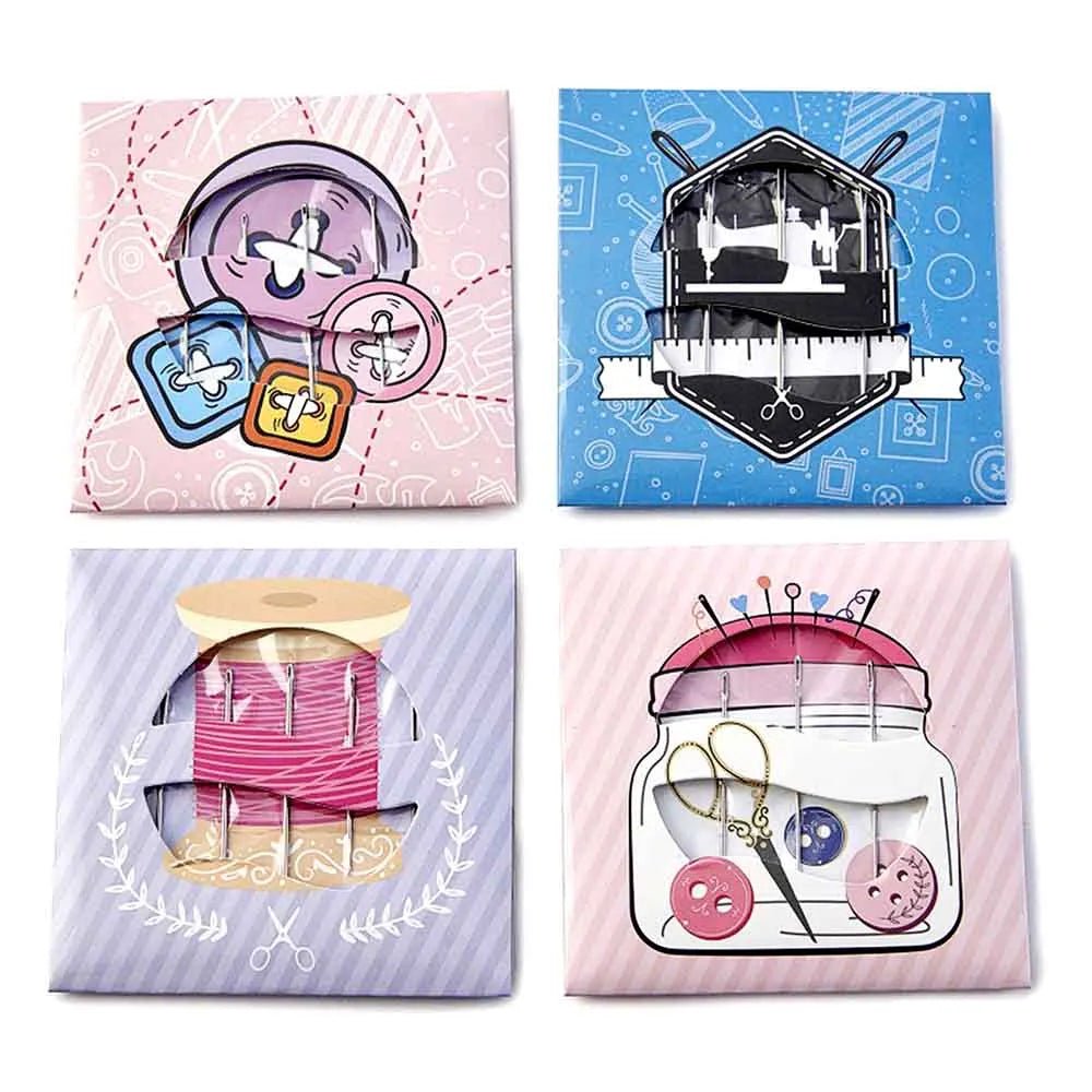 Image avec kits d’aiguilles et support magnétique Sew Tasty – disponible chez Šarlotes audumi