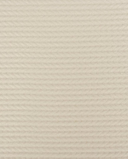 Attēls ar Adīts žakarda audums ar pīnēm - silti balts 350 g/m² – pieejams Šarlotes audumi