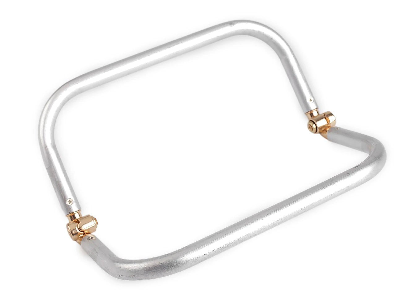 Bild mit Aluminium-Taschenrahmen mit goldfarbener Schließe, 20 × 19 cm – erhältlich bei Šarlotes audumi