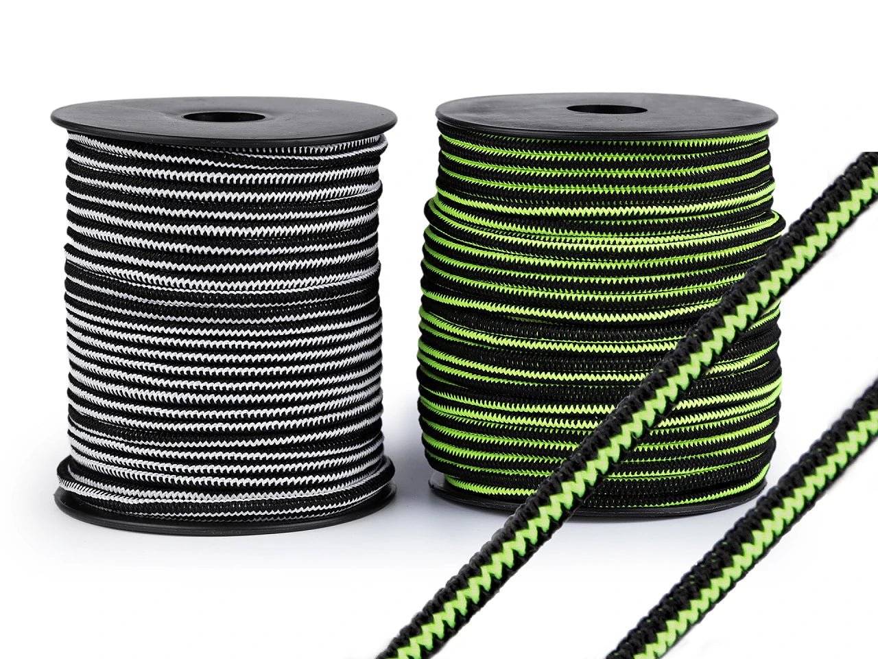 Image of round elastic cord Ø2.5 mm – available at Šarlotes audumi