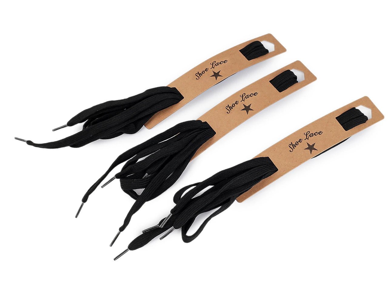 Image with 110 cm shoe laces|in various shades – available at Šarlotes audumi