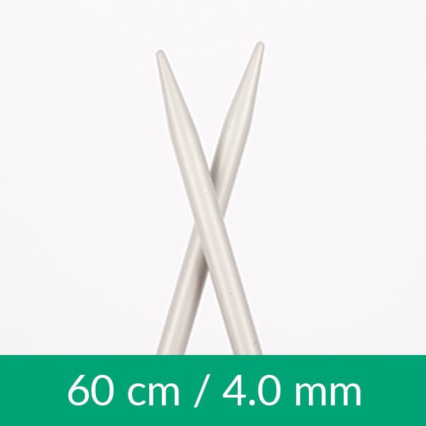 Bild mit Rundstricknadeln DROPS 60 cm | Größe 2,0 mm – 5,0 mm – online erhältlich bei Šarlotes audumi