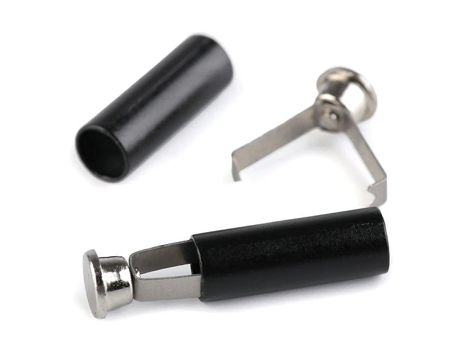 Image avec embout de finition pour cordon avec bloqueur Ø5 mm, 4 pièces – solution pratique et esthétique – disponible chez Šarlotes audumi