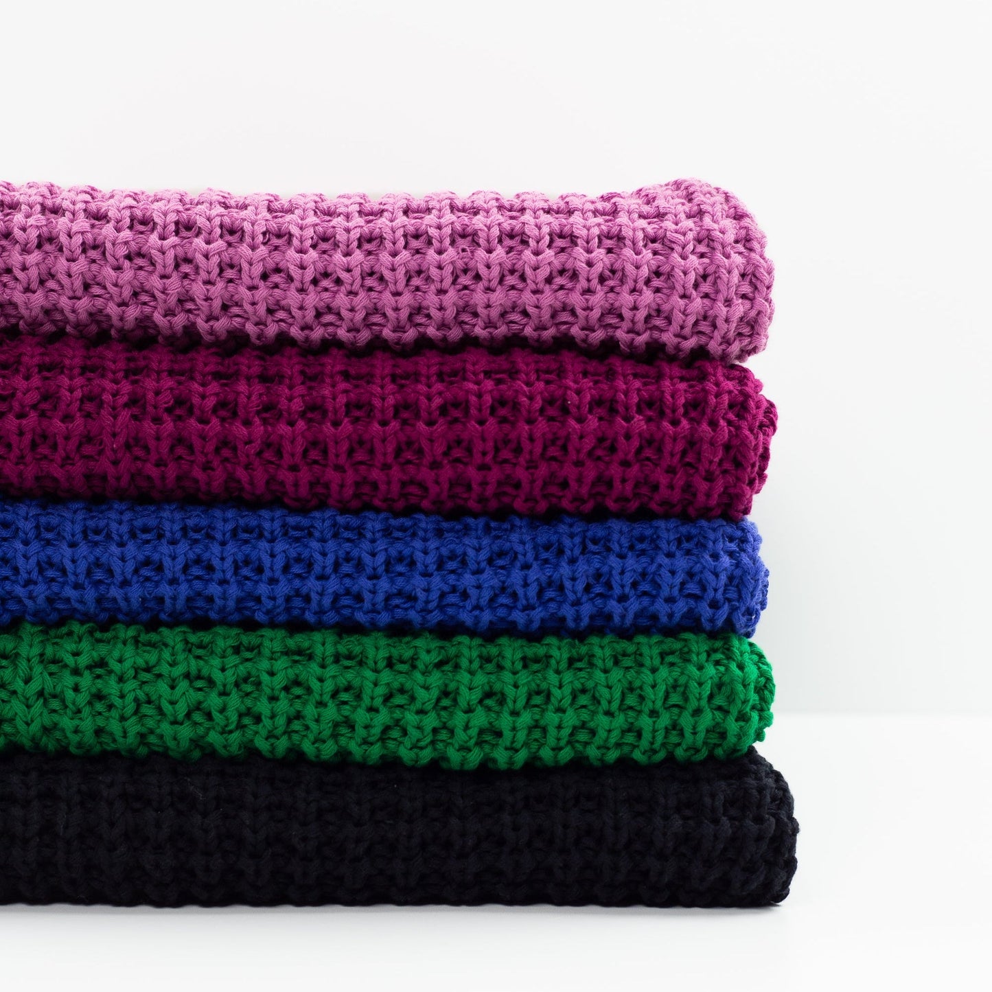 Attēls ar Biezs 100% kokvilnas adījums - bordo 615 g/m² – pieejams Šarlotes audumi