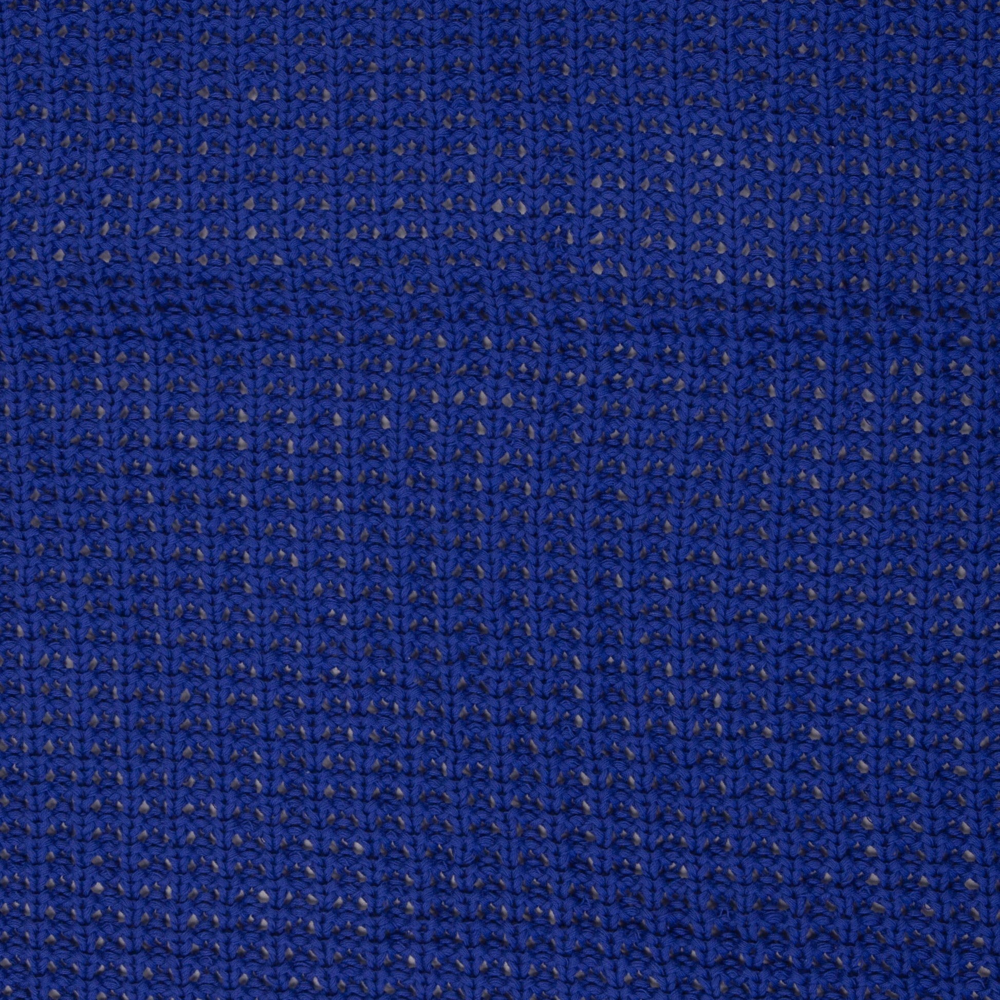 Attēls ar Biezs 100% kokvilnas adījums - karaliski zils 615 g/m² – pieejams Šarlotes audumi