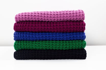 Image d’un tricot épais 100 % coton, rose, 615 g/m² – disponible chez Šarlotes audumi