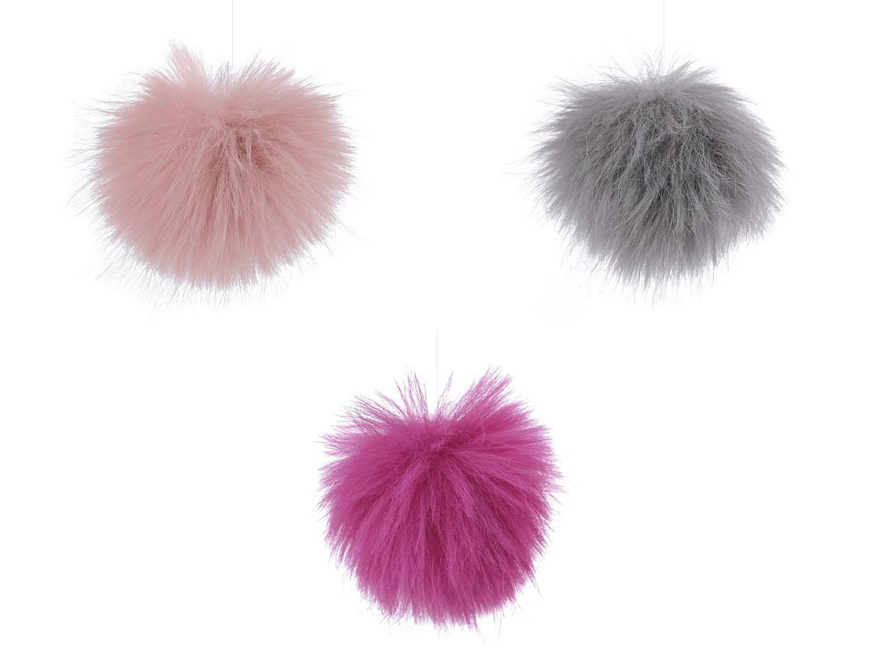 Attēls ar Bumbulis cepurēm ar cilpu Ø8 cm|dažādu toņu – pieejams Šarlotes audumi