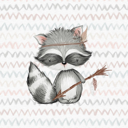 Attēls ar Cilpiņtrikotāžas panelis 40x50 cm - jenots 250 g/m² – pieejams Šarlotes audumi