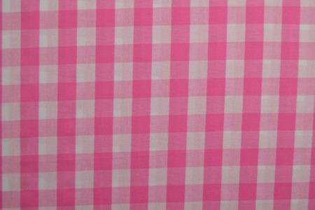Popeline, rosa kariert (21-mm-Karo)