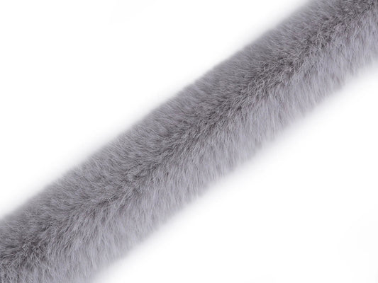 Attēls ar Dekoratīvā kažokādas lente (piešujama) | 3 cm x1 m – pieejams Šarlotes audumi