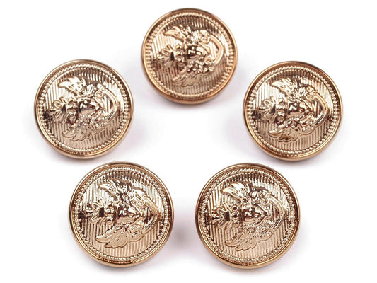 Attēls ar Dekoratīvas pogas ar kājiņu, 21 mm – pieejams Šarlotes audumi