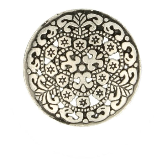 Image de boutons décoratifs à queue, dorés, 22,5 mm – disponibles chez Šarlotes audumi