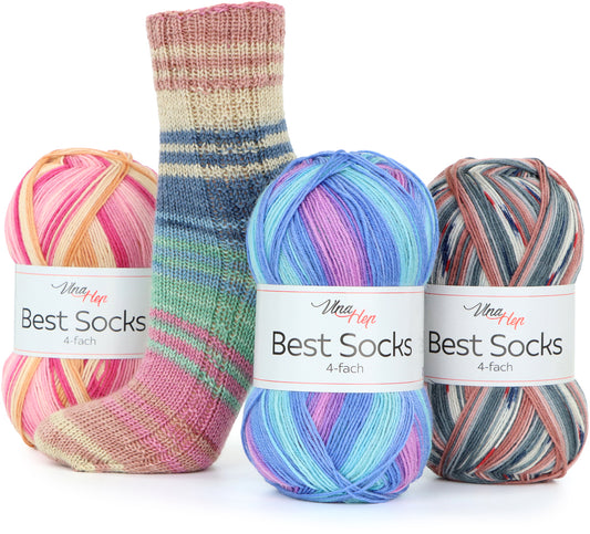 Lõng Vlna Hep Best Socks- 100g / 420m