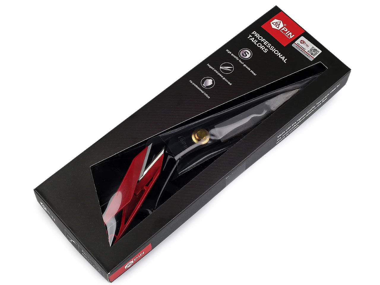 Tailor's scissors 28 cm – professional fabric scissors – available at Šarlotes audumi