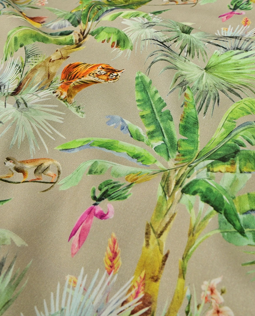 100% Viscose Fabric - Tropical Paradise