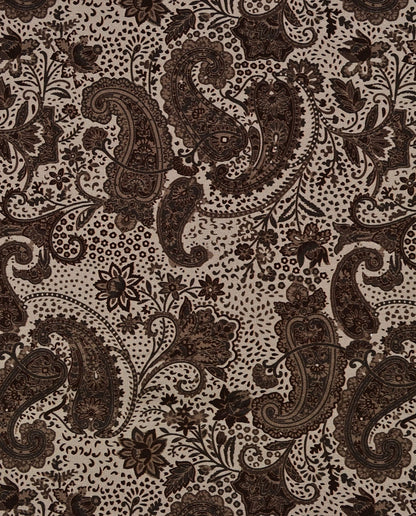 Baumwolljersey, Jersey-braunes elegantes Muster
