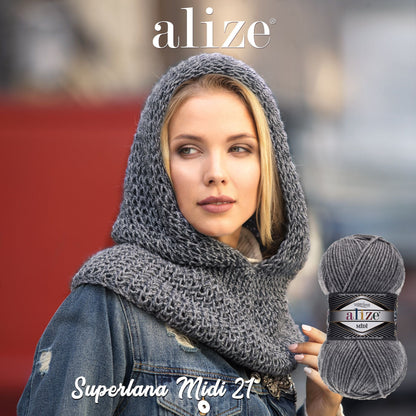 Fil Alize SUPERLANA MIDI - 170 m 100g