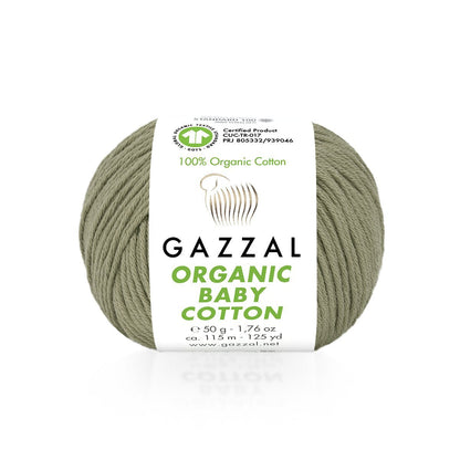 Yarn GAZZAL ORGANIC BABY COTTON - 115m 50g