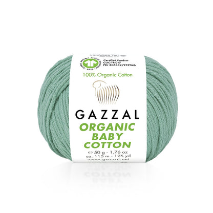 Yarn GAZZAL ORGANIC BABY COTTON - 115m 50g