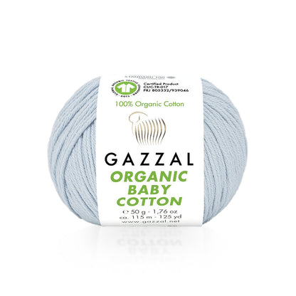 Yarn GAZZAL ORGANIC BABY COTTON - 115m 50g