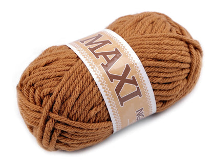 Jumbo Maxi yarn - brown 65m 100g #946