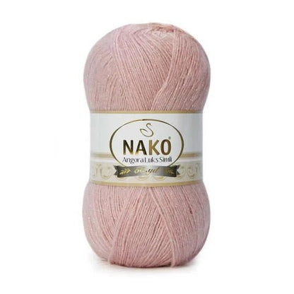 Yarn NAKO ANGORA LUKS SIMLI with shimmer - 550m 100g