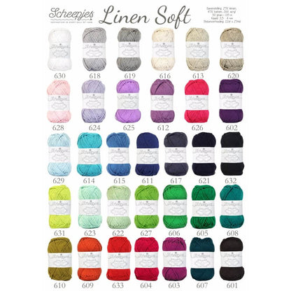 Scheepjes Linen Soft yarn - 135 m 50 g #633